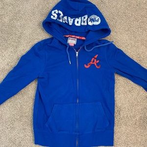 Victoria’s Secret Atlanta Braves zip up